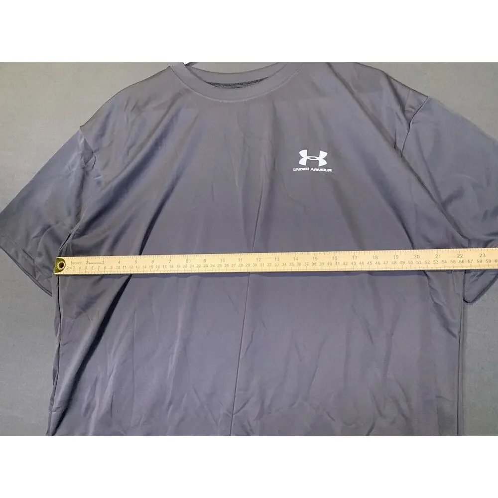 Under Armour Loose Fit Performance Apparel T-Shirt Gray Athleisure NWT 29x22 - Picture 9 of 9